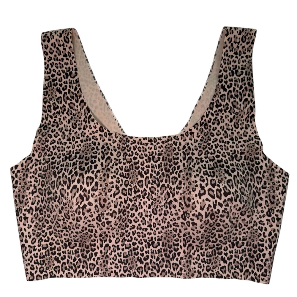 Bali Comfort Revolution EasyLite Shaping Wireless Bra Size M In Cheetah Print